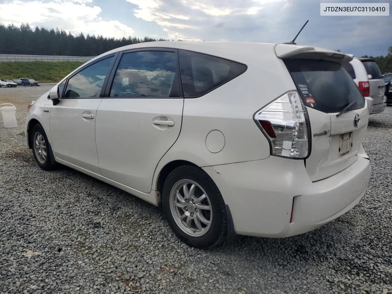 2012 Toyota Prius V VIN: JTDZN3EU7C3110410 Lot: 73671384