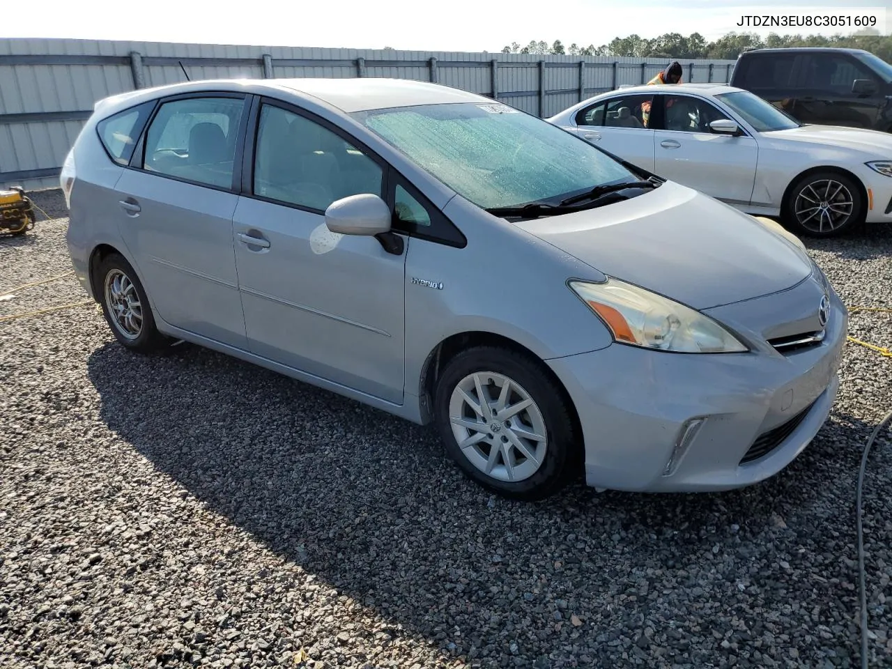 JTDZN3EU8C3051609 2012 Toyota Prius V