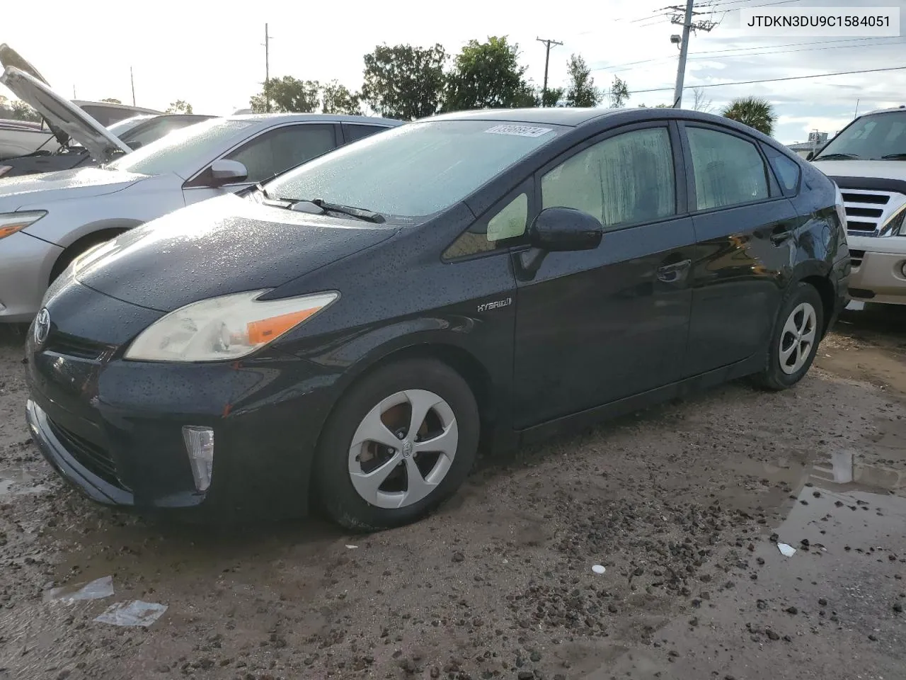 2012 Toyota Prius VIN: JTDKN3DU9C1584051 Lot: 73986974