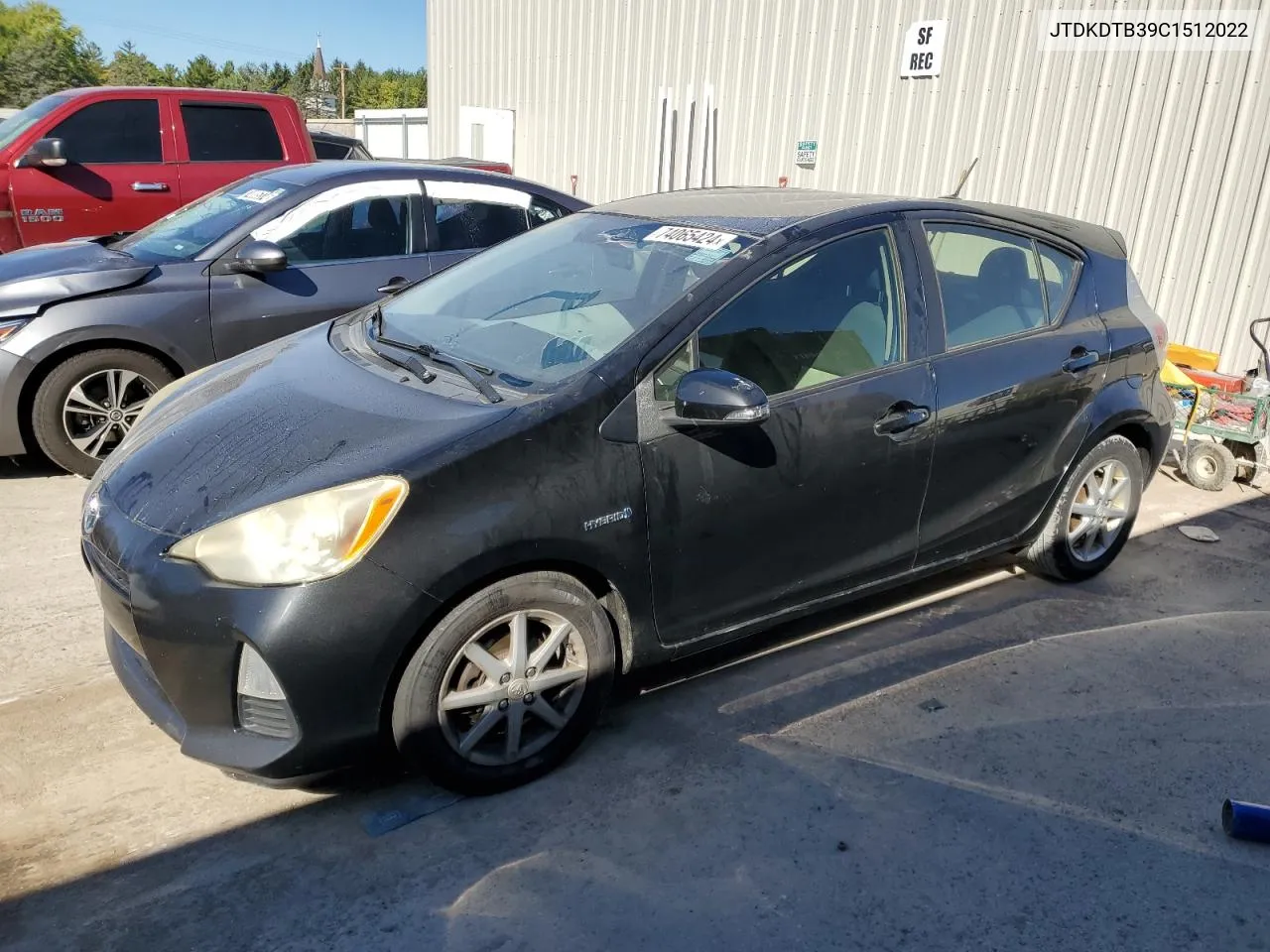 JTDKDTB39C1512022 2012 Toyota Prius C