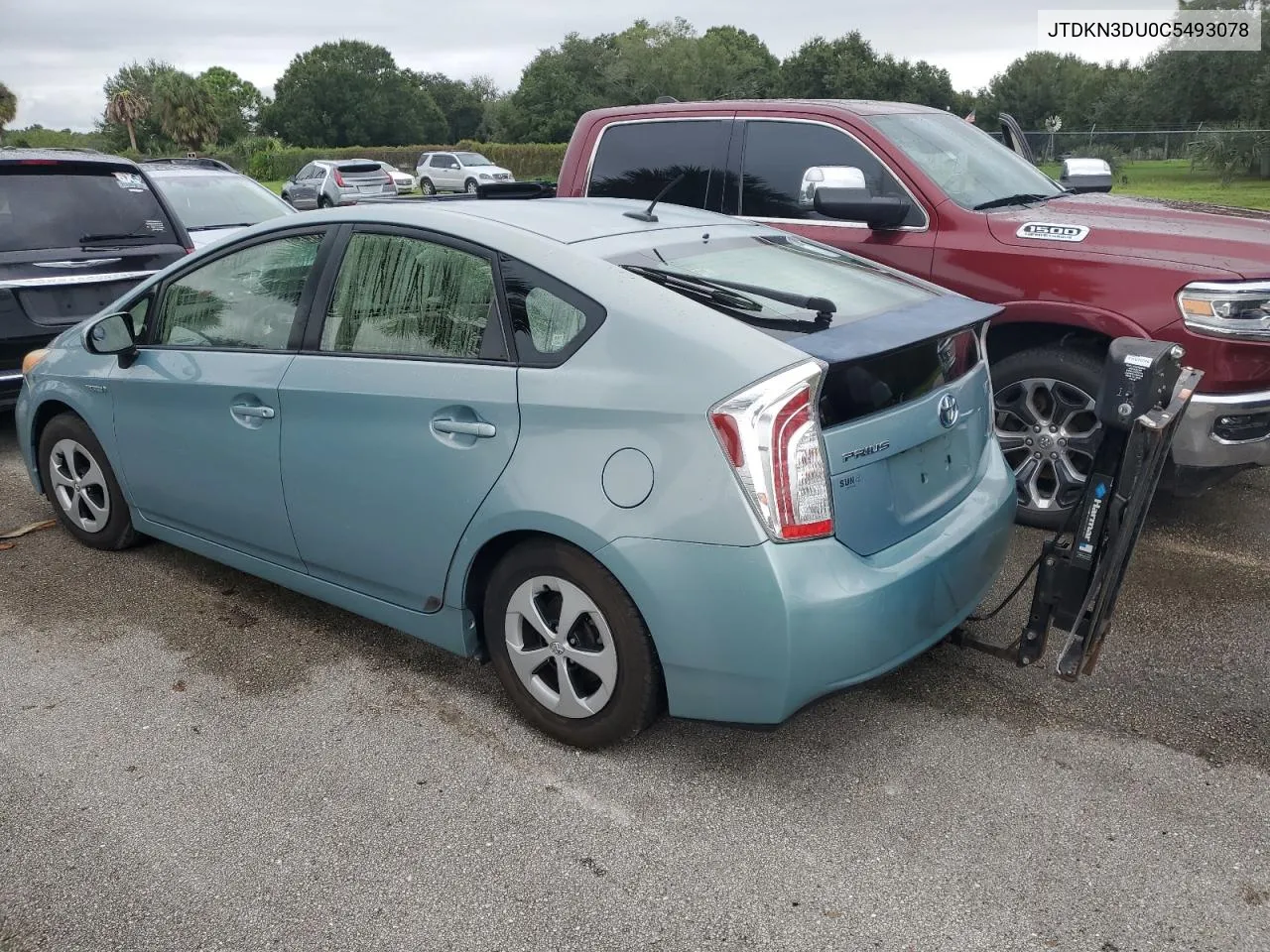 2012 Toyota Prius VIN: JTDKN3DU0C5493078 Lot: 74233404