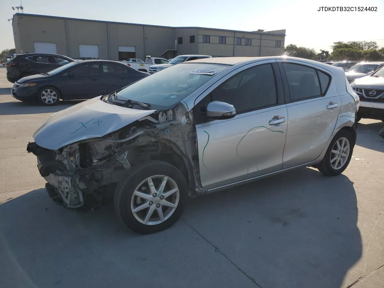 JTDKDTB32C1524402 2012 Toyota Prius C