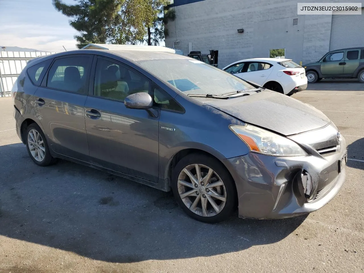 2012 Toyota Prius V VIN: JTDZN3EU2C3015902 Lot: 74474004