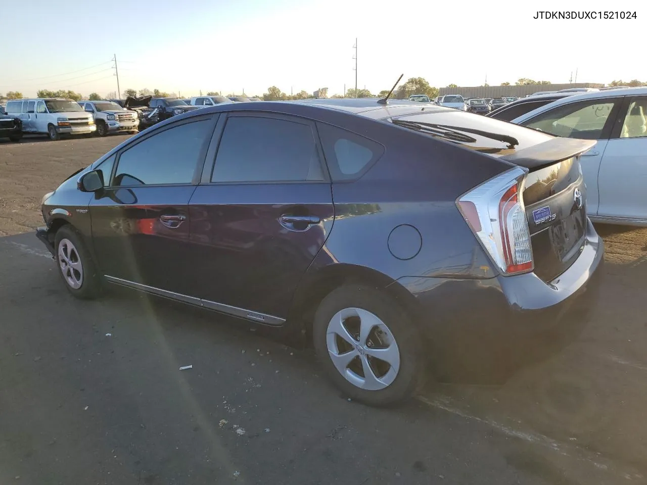 JTDKN3DUXC1521024 2012 Toyota Prius