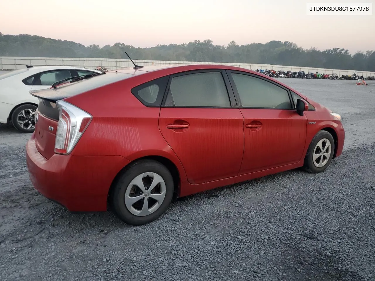 2012 Toyota Prius VIN: JTDKN3DU8C1577978 Lot: 74992194