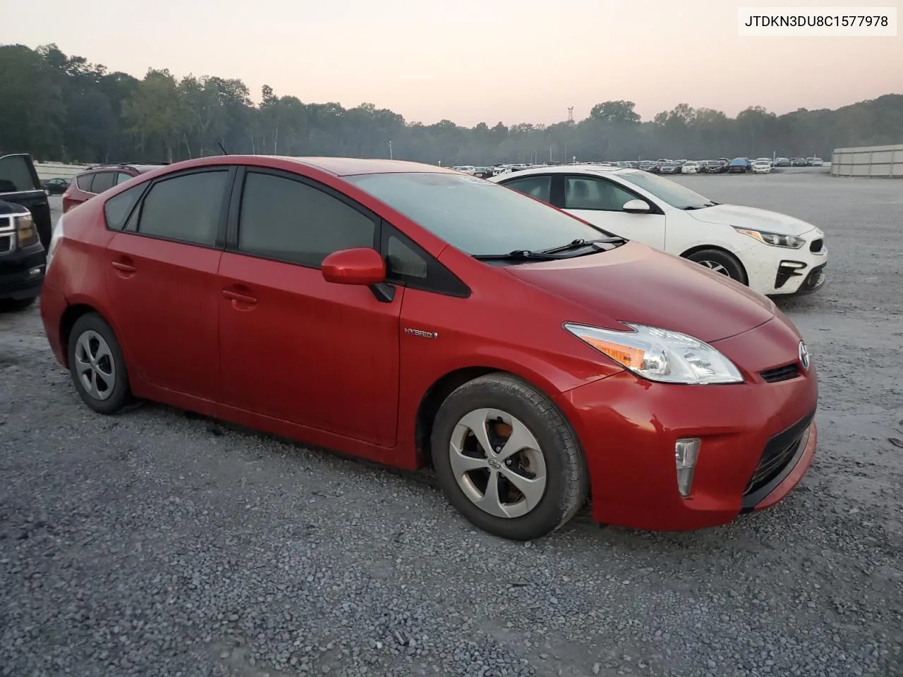 JTDKN3DU8C1577978 2012 Toyota Prius