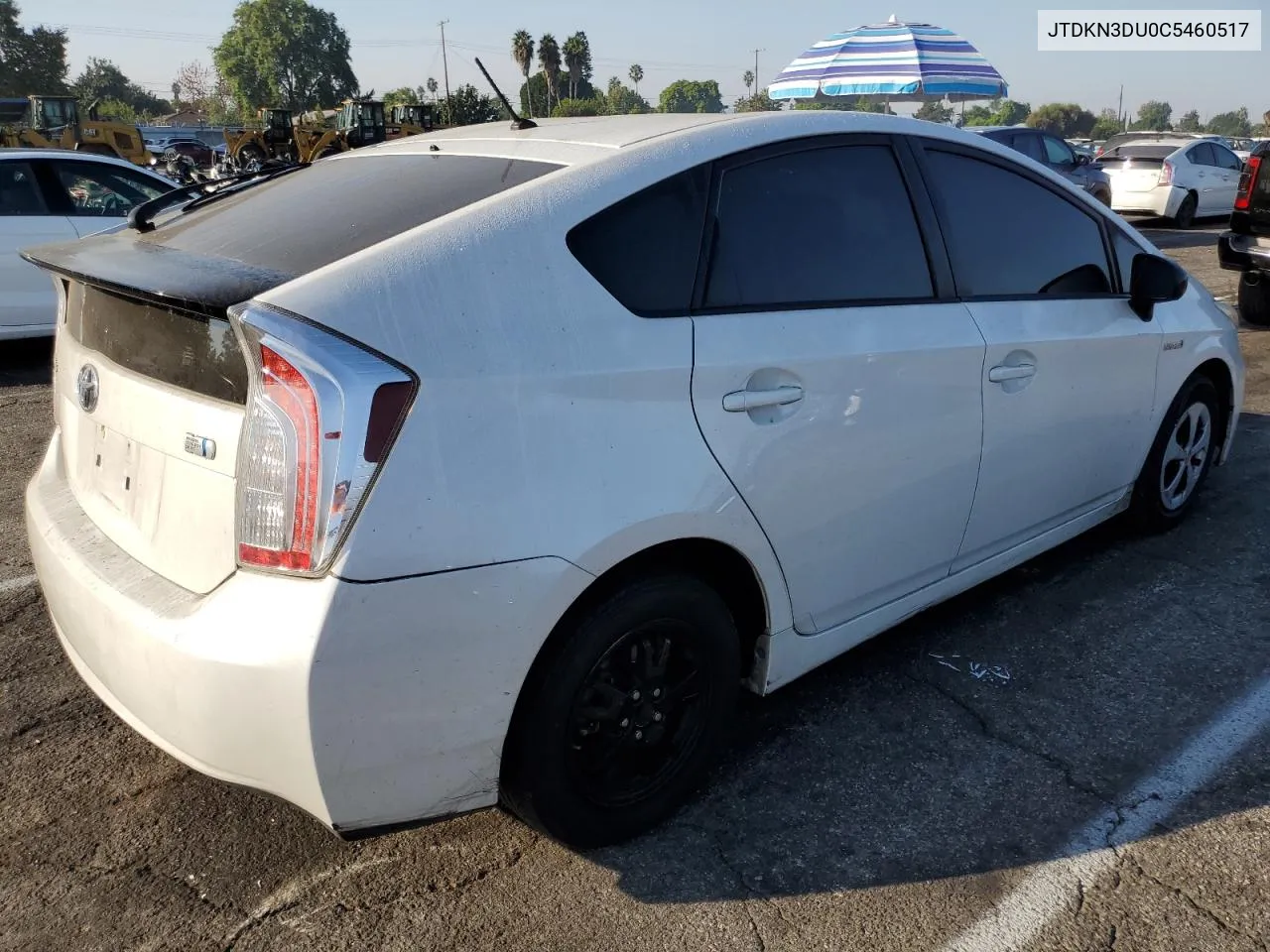 JTDKN3DU0C5460517 2012 Toyota Prius