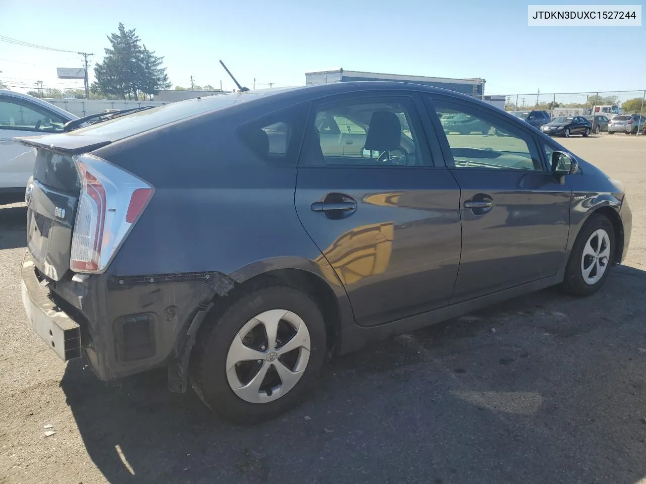 JTDKN3DUXC1527244 2012 Toyota Prius