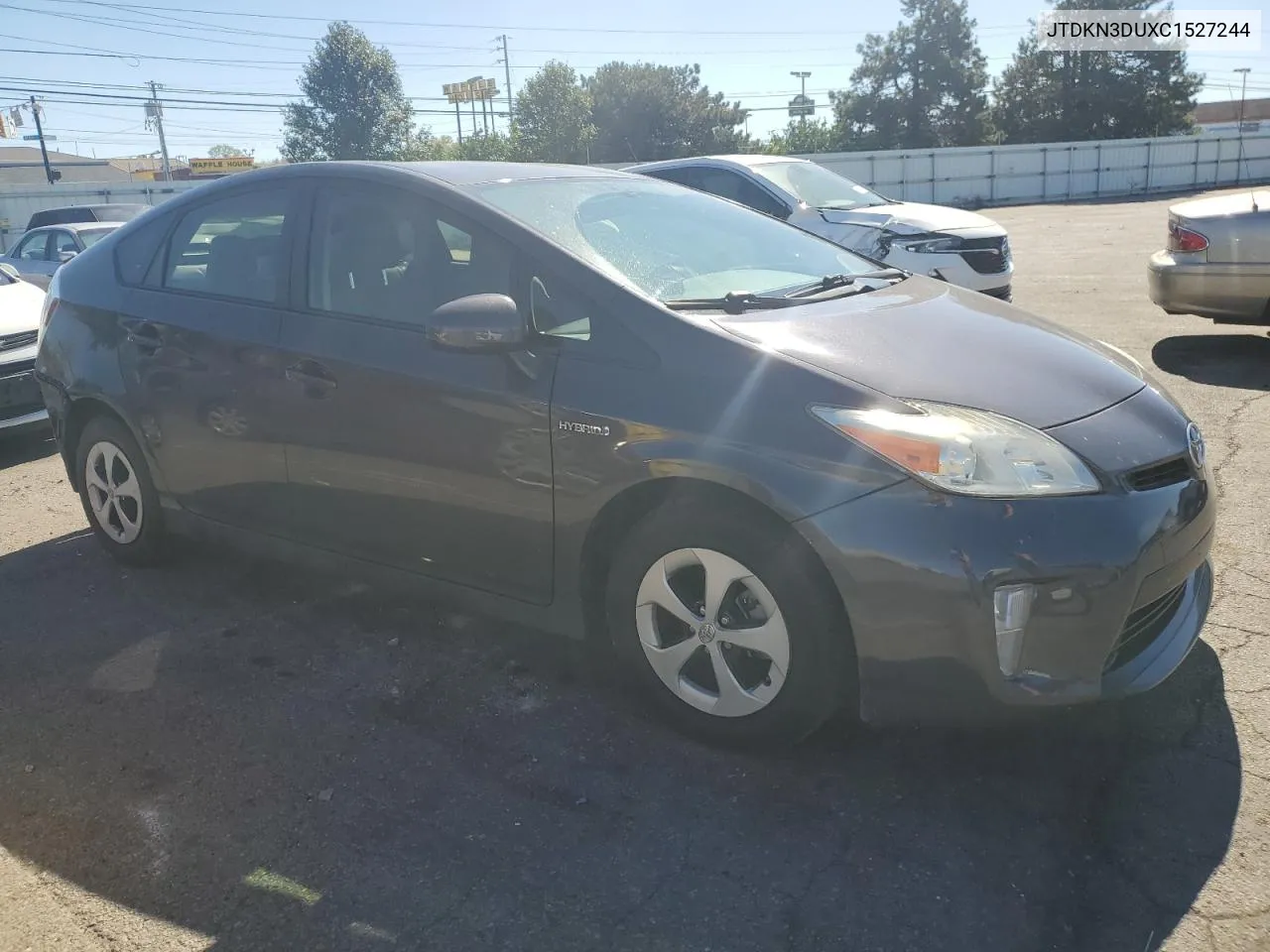 JTDKN3DUXC1527244 2012 Toyota Prius