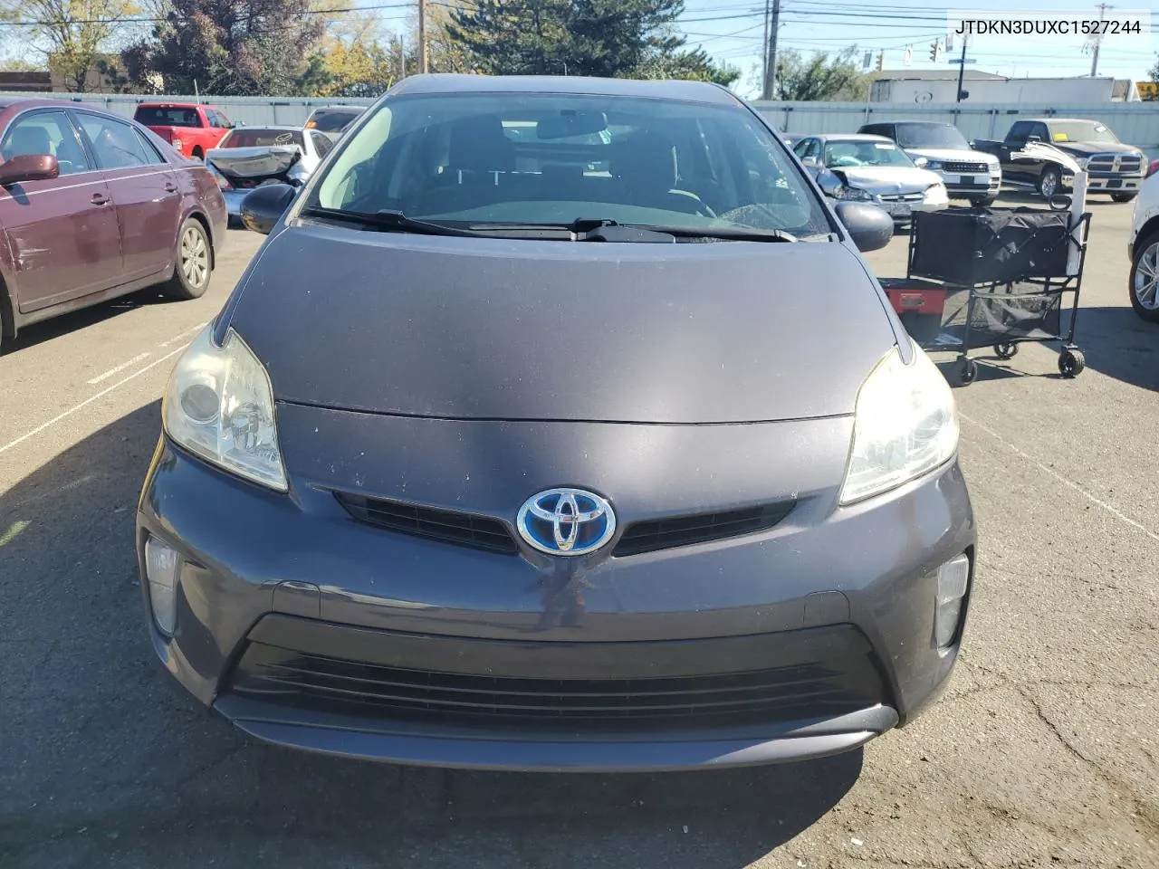 2012 Toyota Prius VIN: JTDKN3DUXC1527244 Lot: 75225434