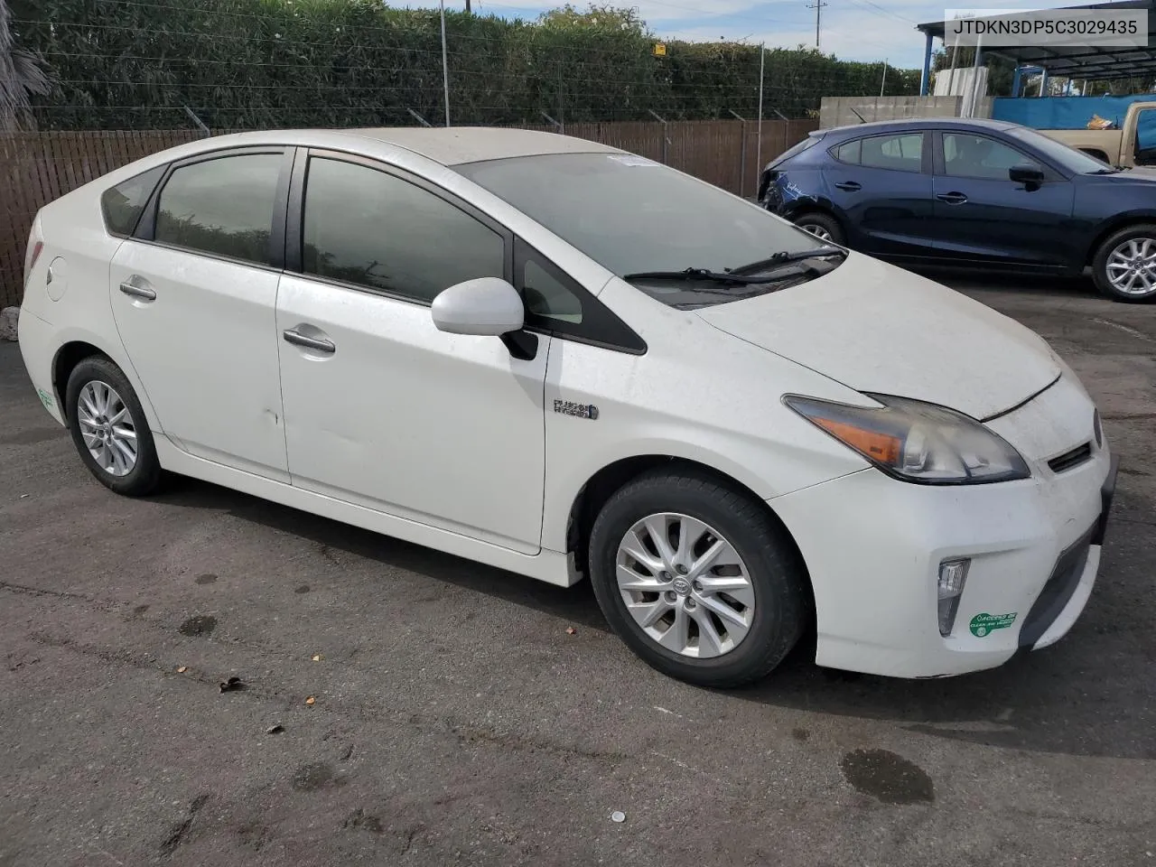 2012 Toyota Prius Plug-In VIN: JTDKN3DP5C3029435 Lot: 75556604