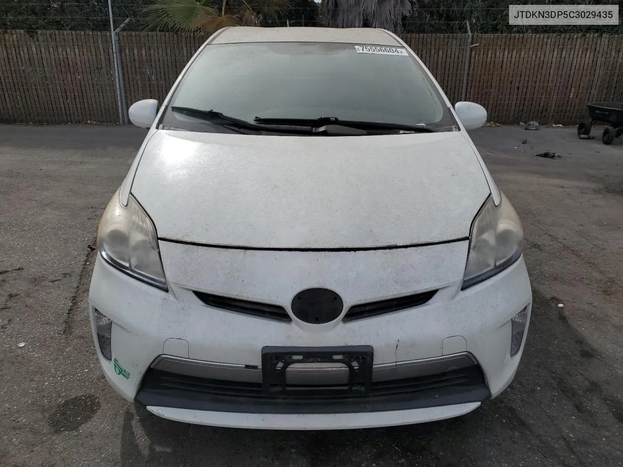 2012 Toyota Prius Plug-In VIN: JTDKN3DP5C3029435 Lot: 75556604