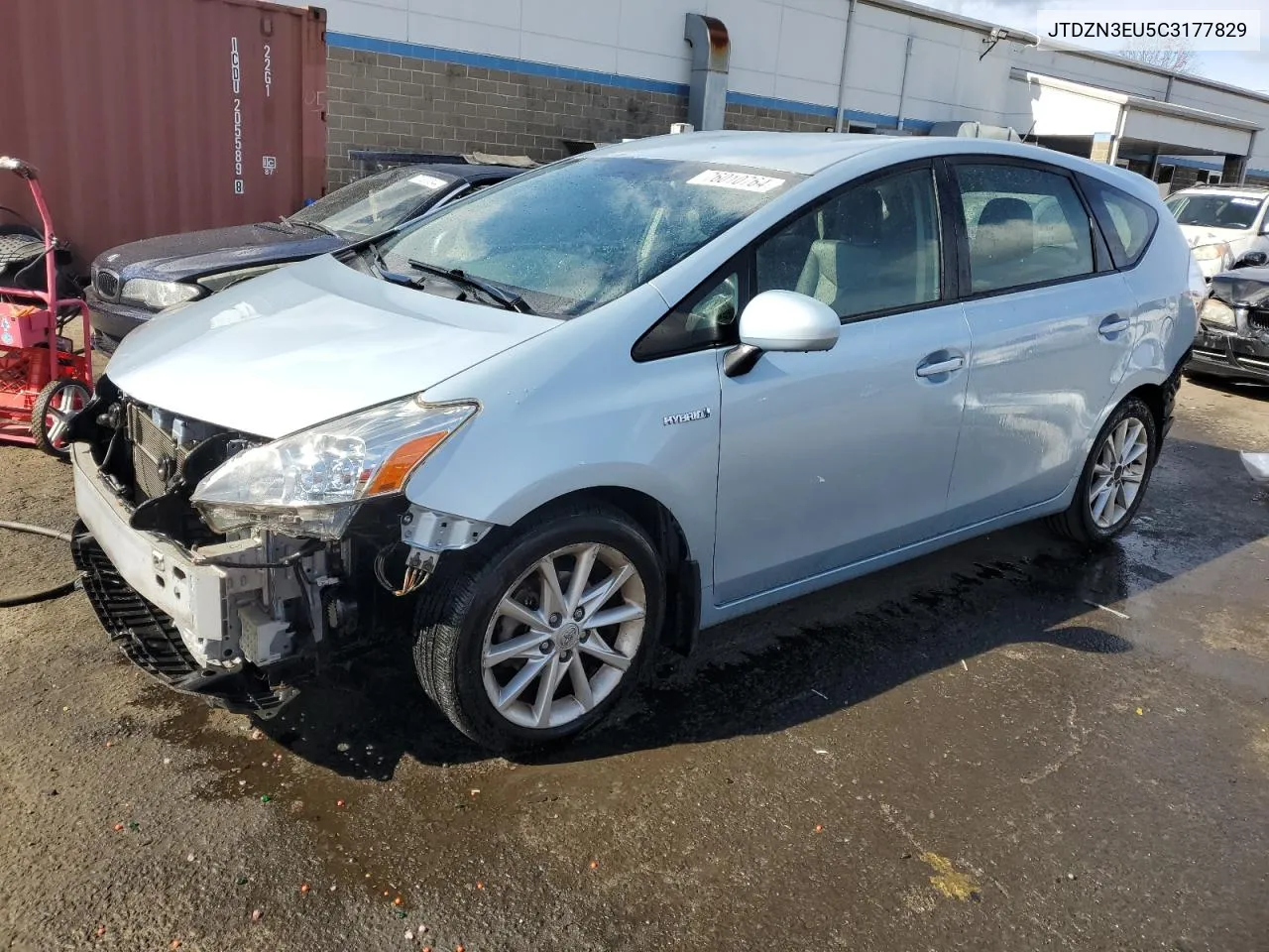 2012 Toyota Prius V VIN: JTDZN3EU5C3177829 Lot: 76010764