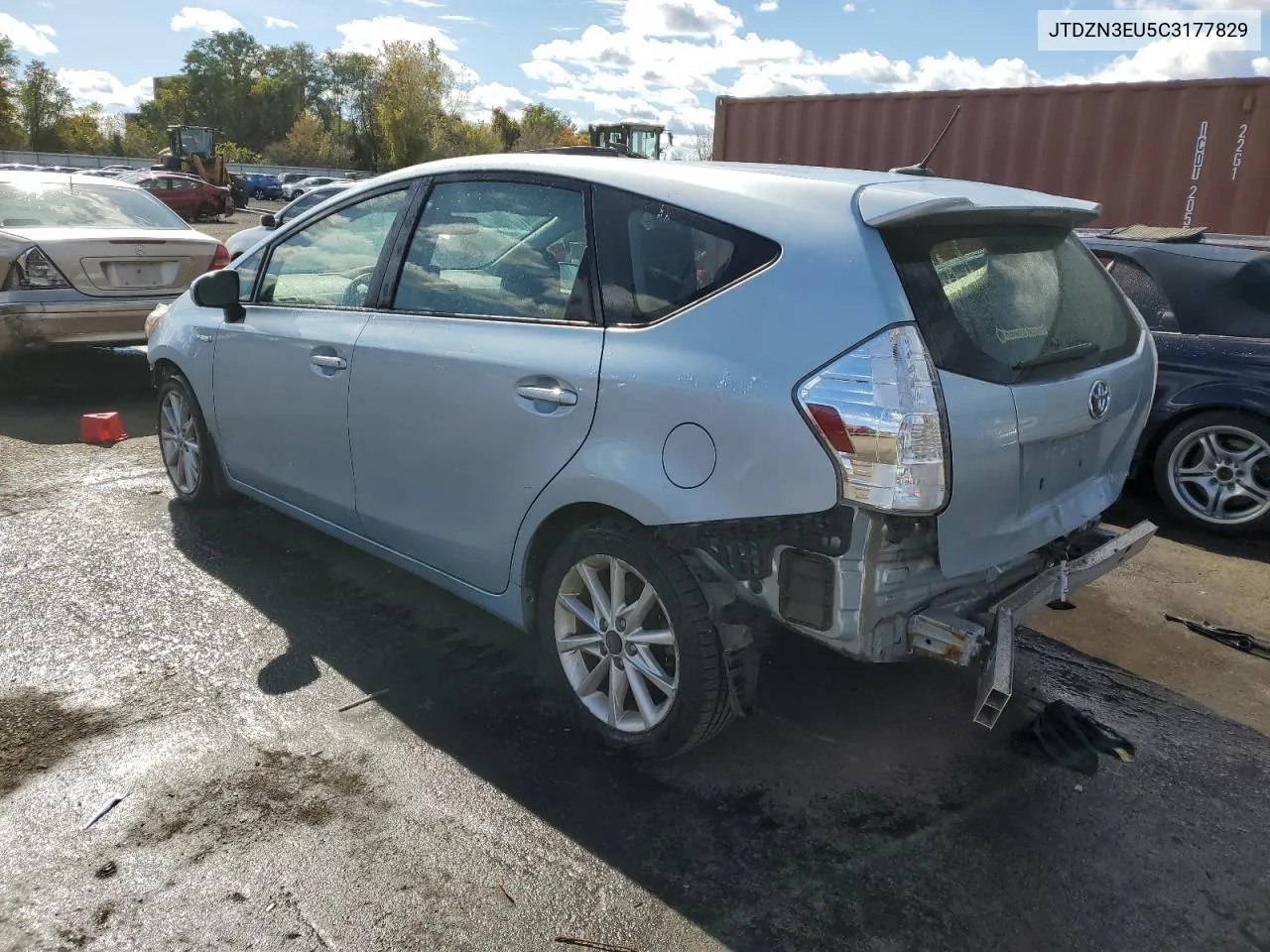 2012 Toyota Prius V VIN: JTDZN3EU5C3177829 Lot: 76010764