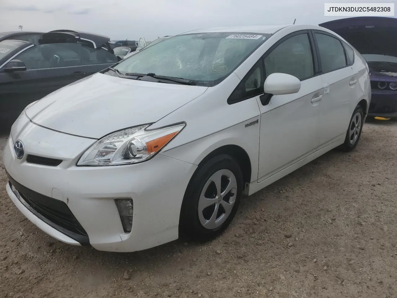 2012 Toyota Prius VIN: JTDKN3DU2C5482308 Lot: 76025484