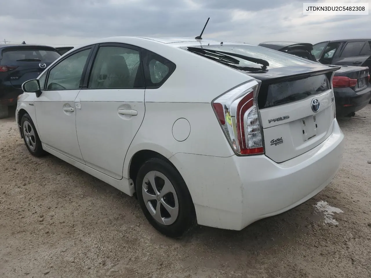 2012 Toyota Prius VIN: JTDKN3DU2C5482308 Lot: 76025484