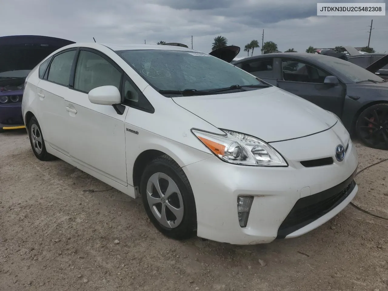 2012 Toyota Prius VIN: JTDKN3DU2C5482308 Lot: 76025484