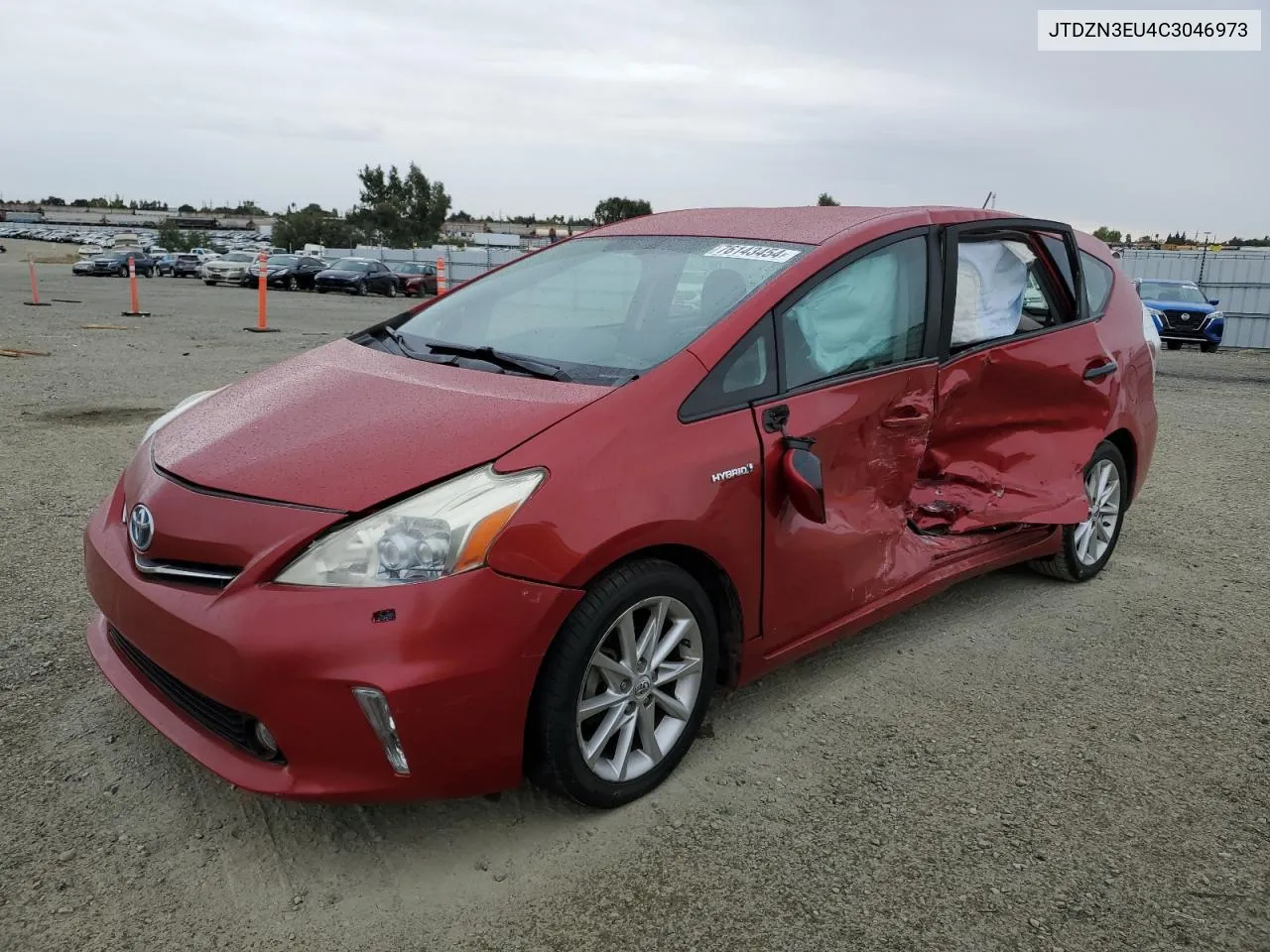 2012 Toyota Prius V VIN: JTDZN3EU4C3046973 Lot: 76143454