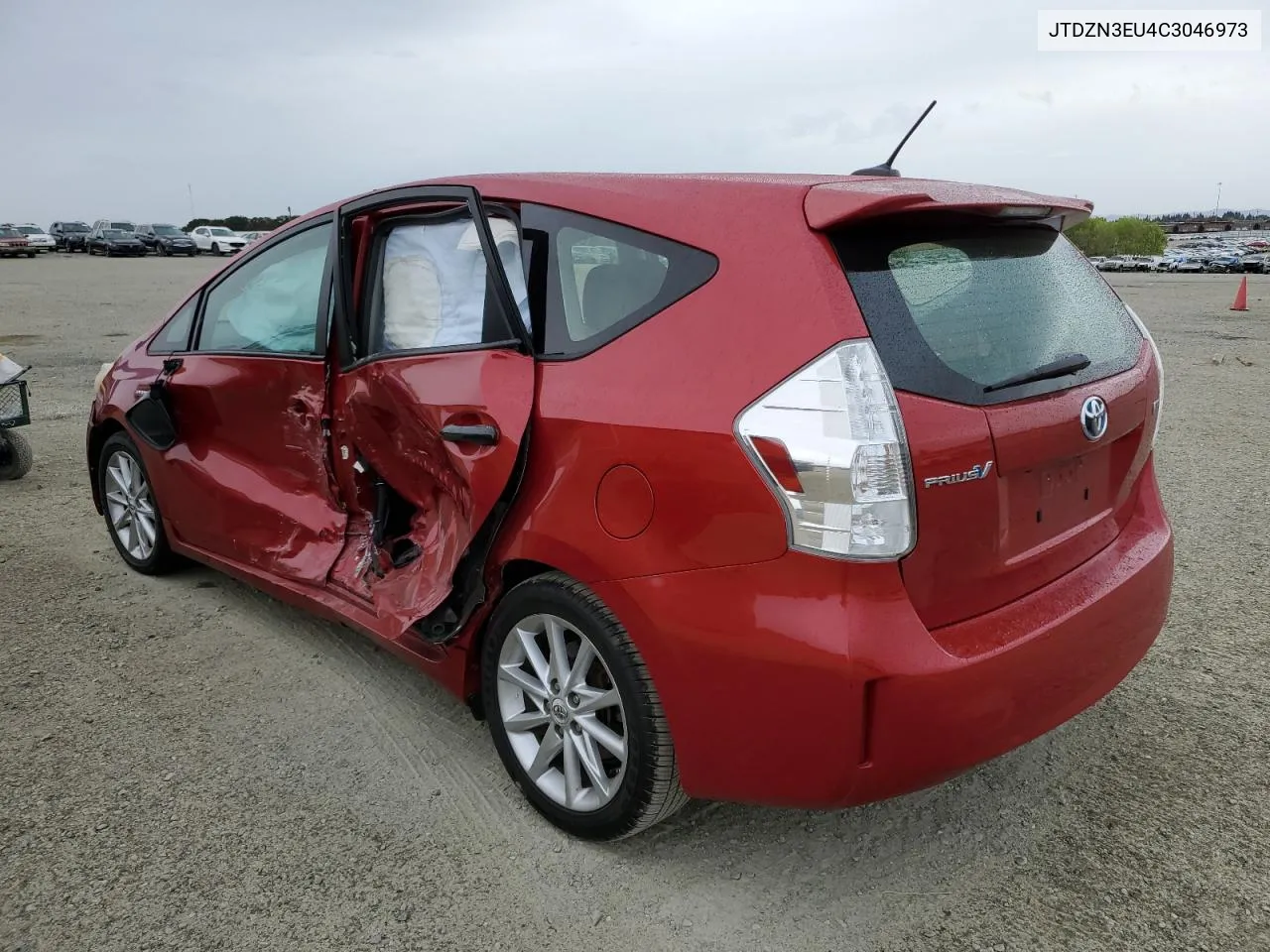 2012 Toyota Prius V VIN: JTDZN3EU4C3046973 Lot: 76143454