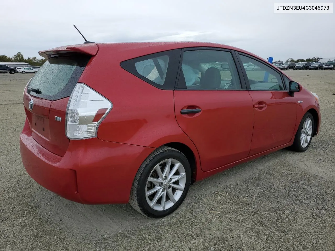 2012 Toyota Prius V VIN: JTDZN3EU4C3046973 Lot: 76143454