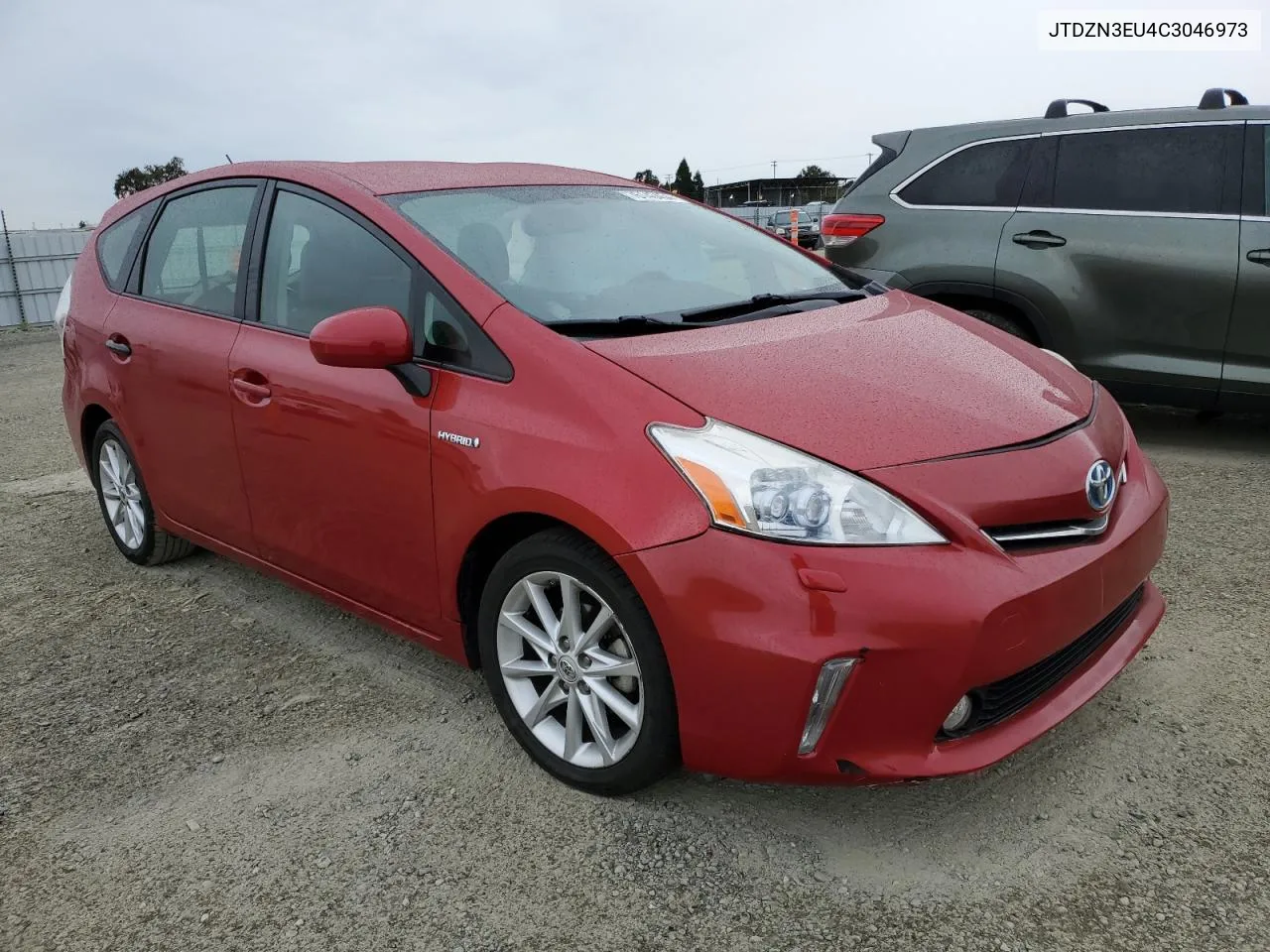 2012 Toyota Prius V VIN: JTDZN3EU4C3046973 Lot: 76143454