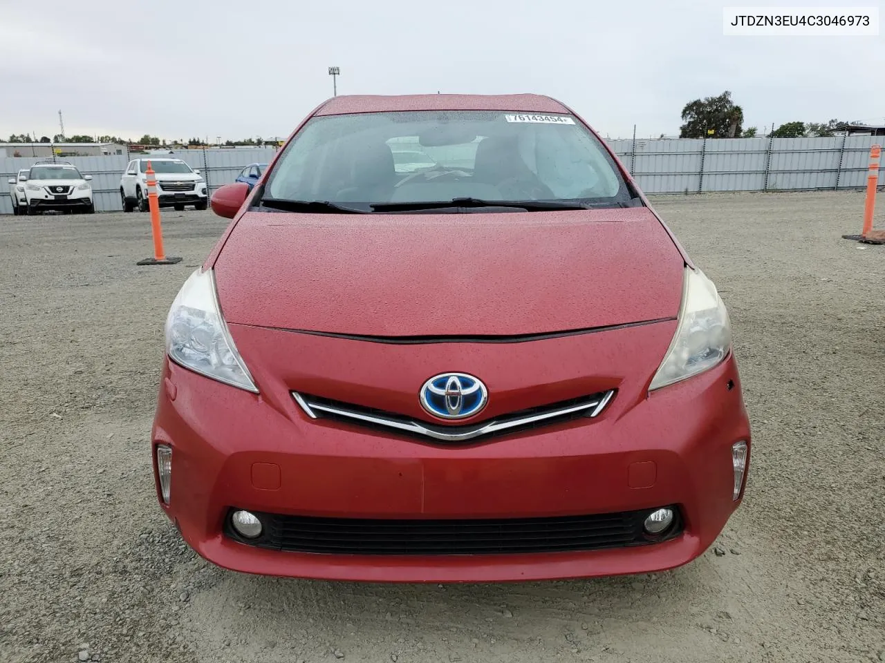 2012 Toyota Prius V VIN: JTDZN3EU4C3046973 Lot: 76143454