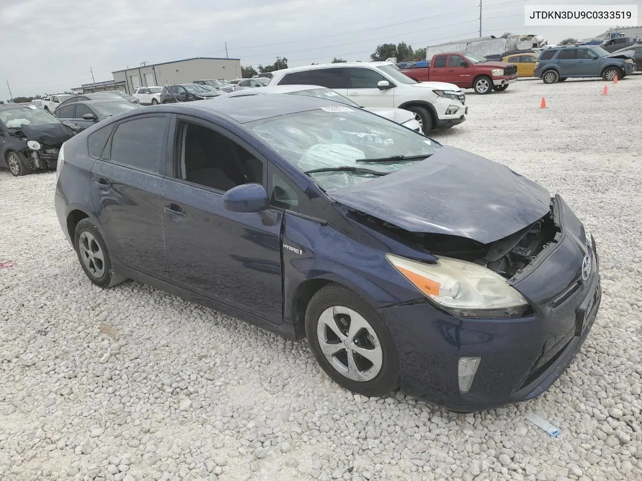 2012 Toyota Prius VIN: JTDKN3DU9C0333519 Lot: 76269714