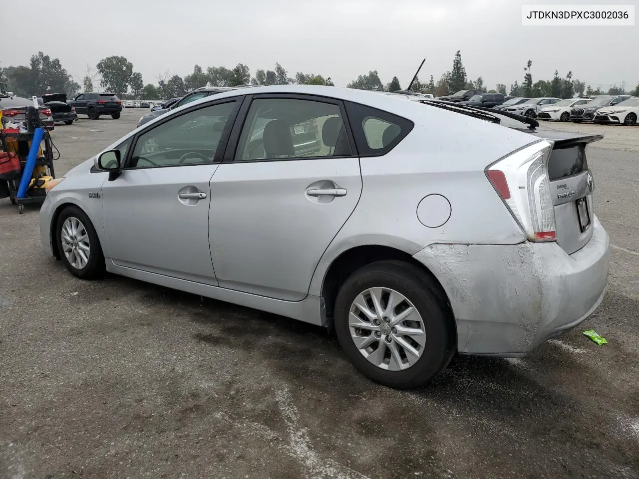 2012 Toyota Prius Plug-In VIN: JTDKN3DPXC3002036 Lot: 76291734