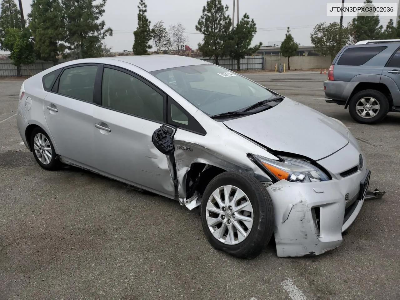 JTDKN3DPXC3002036 2012 Toyota Prius Plug-In