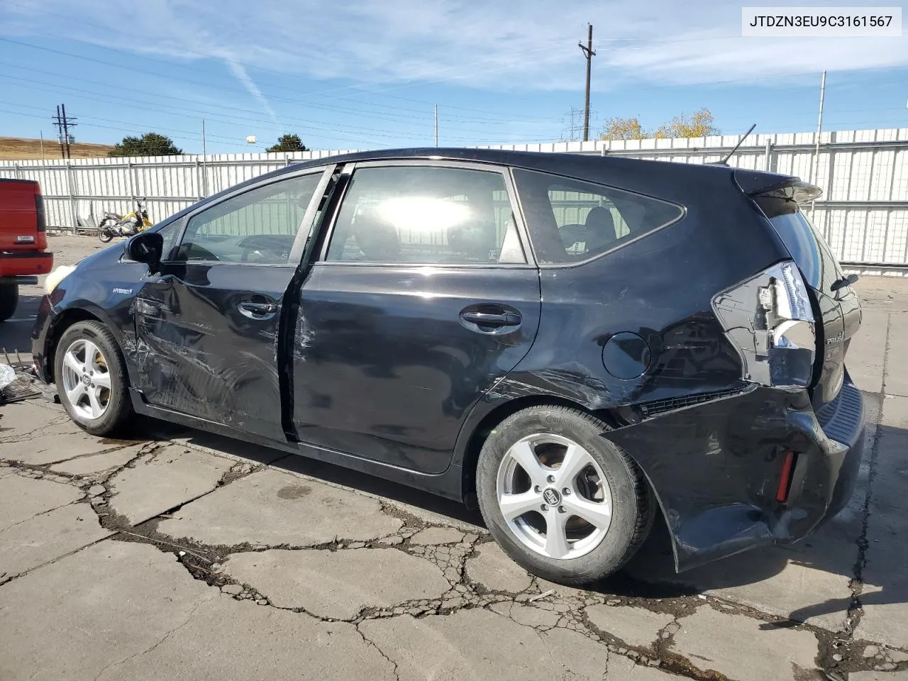 2012 Toyota Prius V VIN: JTDZN3EU9C3161567 Lot: 76522194