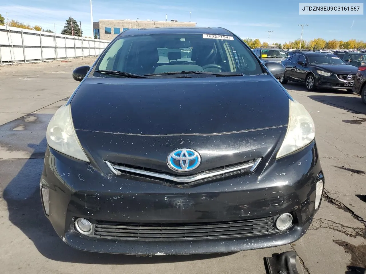 2012 Toyota Prius V VIN: JTDZN3EU9C3161567 Lot: 76522194