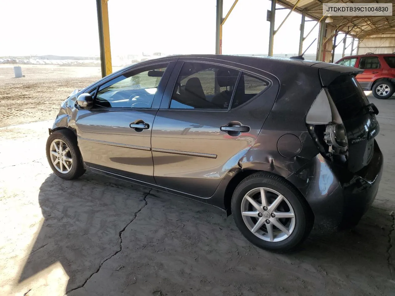 2012 Toyota Prius C VIN: JTDKDTB39C1004830 Lot: 76532474