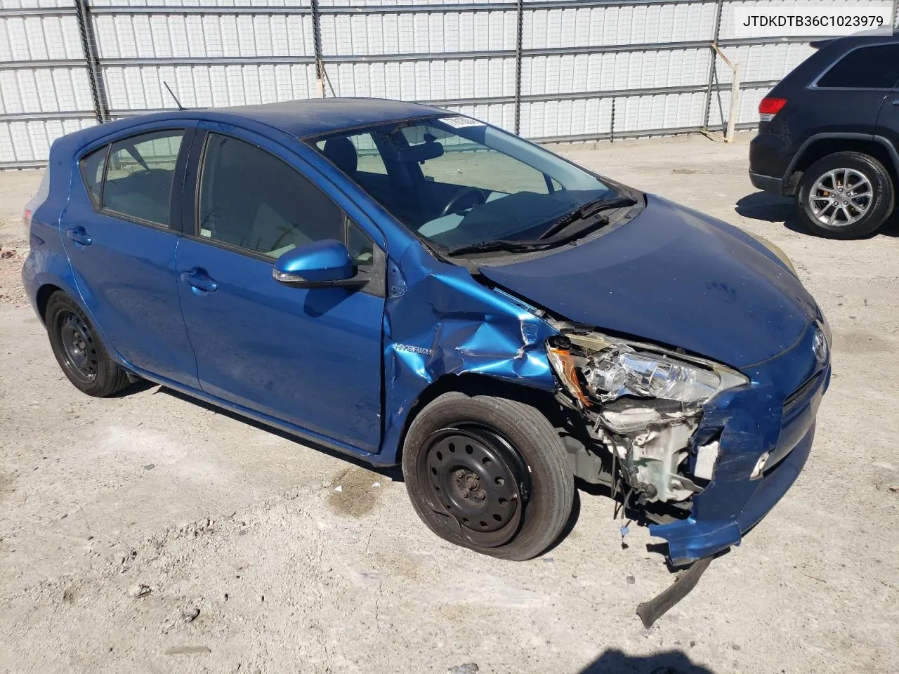 2012 Toyota Prius C VIN: JTDKDTB36C1023979 Lot: 77013034