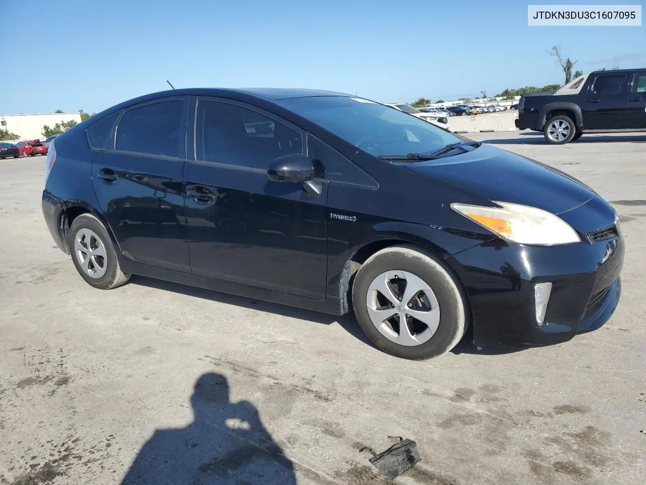 2012 Toyota Prius VIN: JTDKN3DU3C1607095 Lot: 77186944