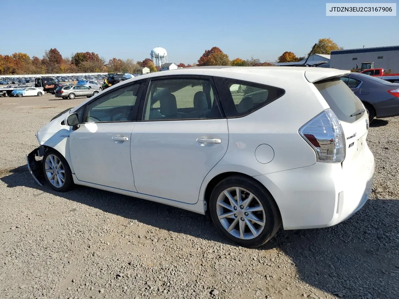 2012 Toyota Prius V VIN: JTDZN3EU2C3167906 Lot: 77341424