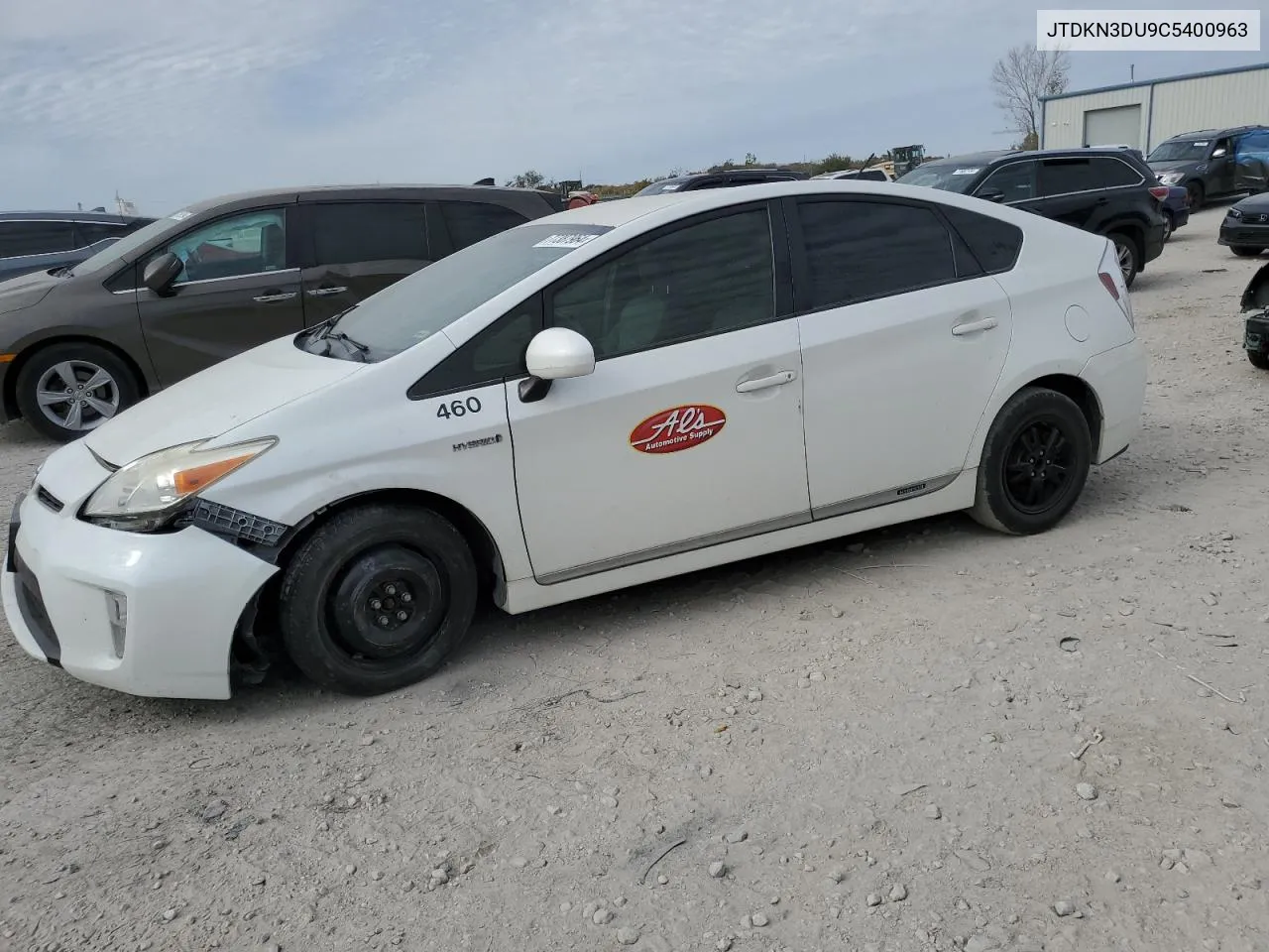 JTDKN3DU9C5400963 2012 Toyota Prius