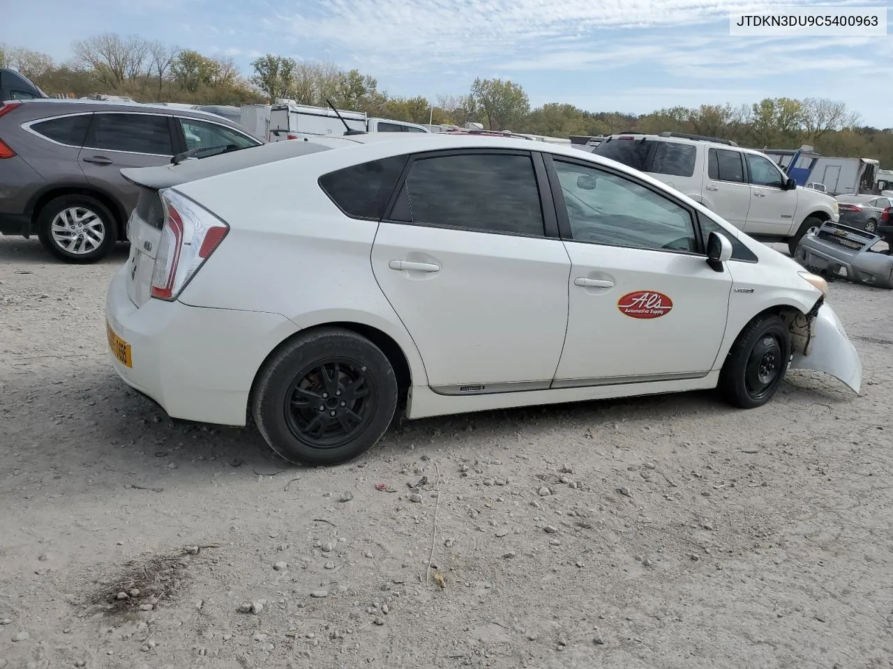 JTDKN3DU9C5400963 2012 Toyota Prius