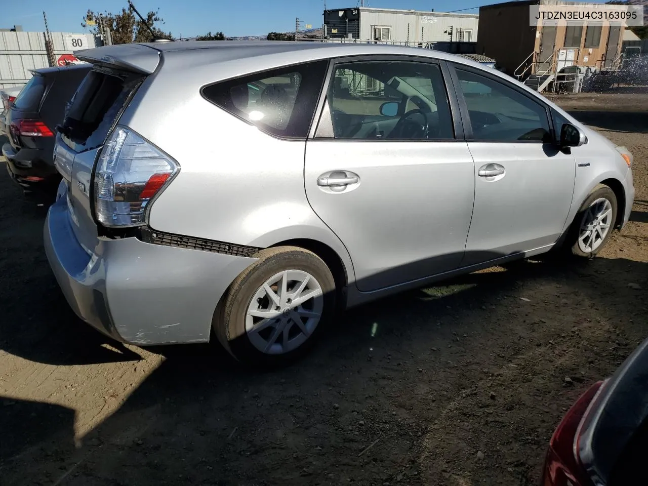 2012 Toyota Prius V VIN: JTDZN3EU4C3163095 Lot: 77474464