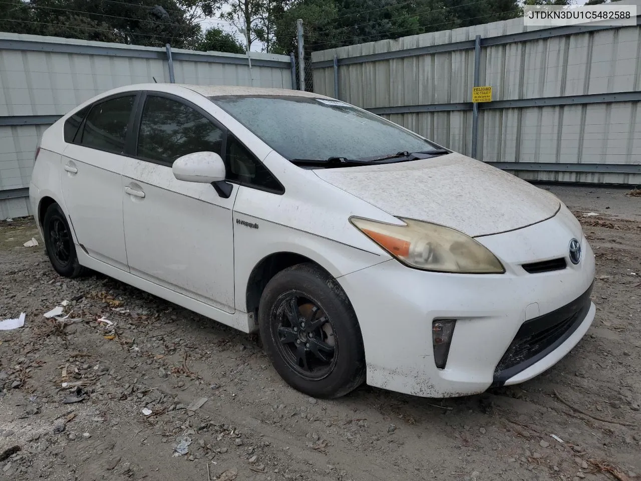 2012 Toyota Prius VIN: JTDKN3DU1C5482588 Lot: 77488814