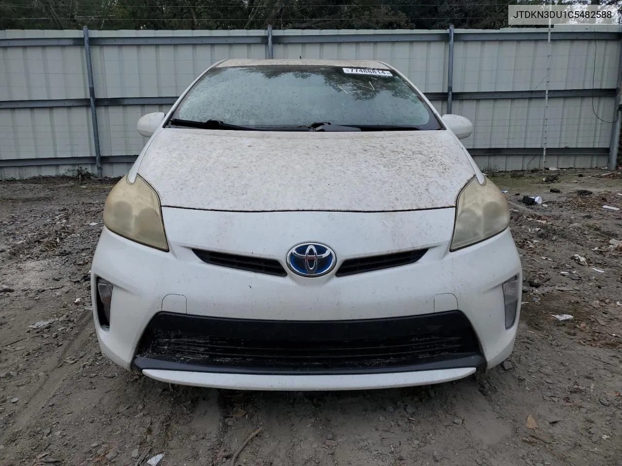 2012 Toyota Prius VIN: JTDKN3DU1C5482588 Lot: 77488814