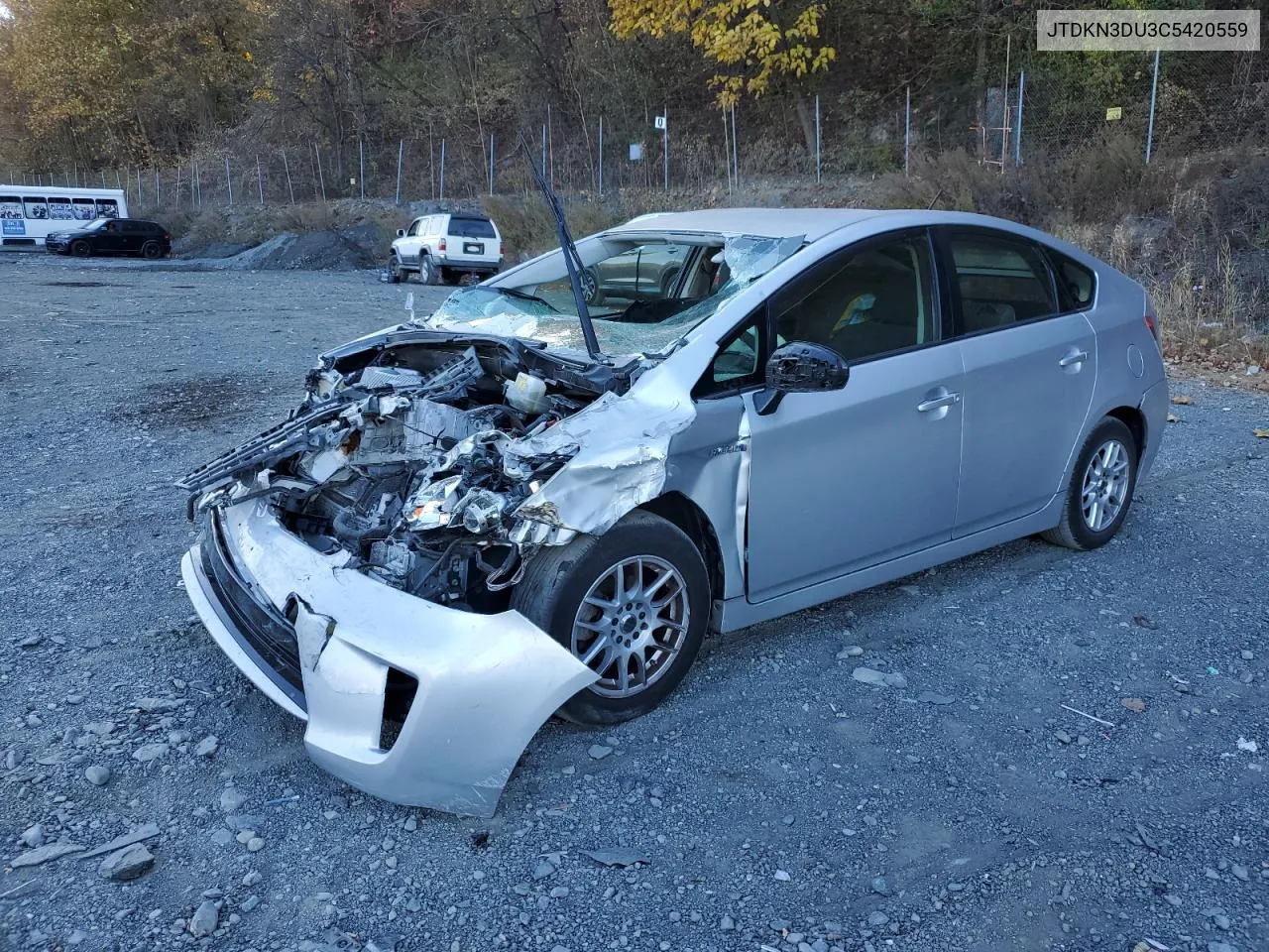 2012 Toyota Prius VIN: JTDKN3DU3C5420559 Lot: 77623354