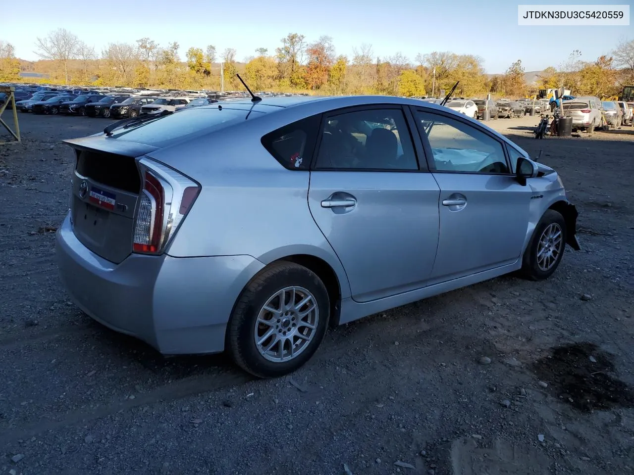 2012 Toyota Prius VIN: JTDKN3DU3C5420559 Lot: 77623354