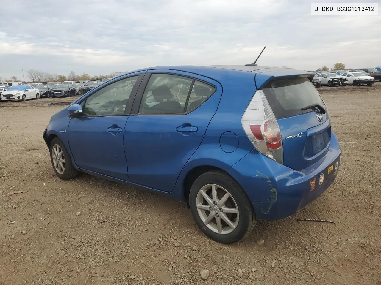 JTDKDTB33C1013412 2012 Toyota Prius C