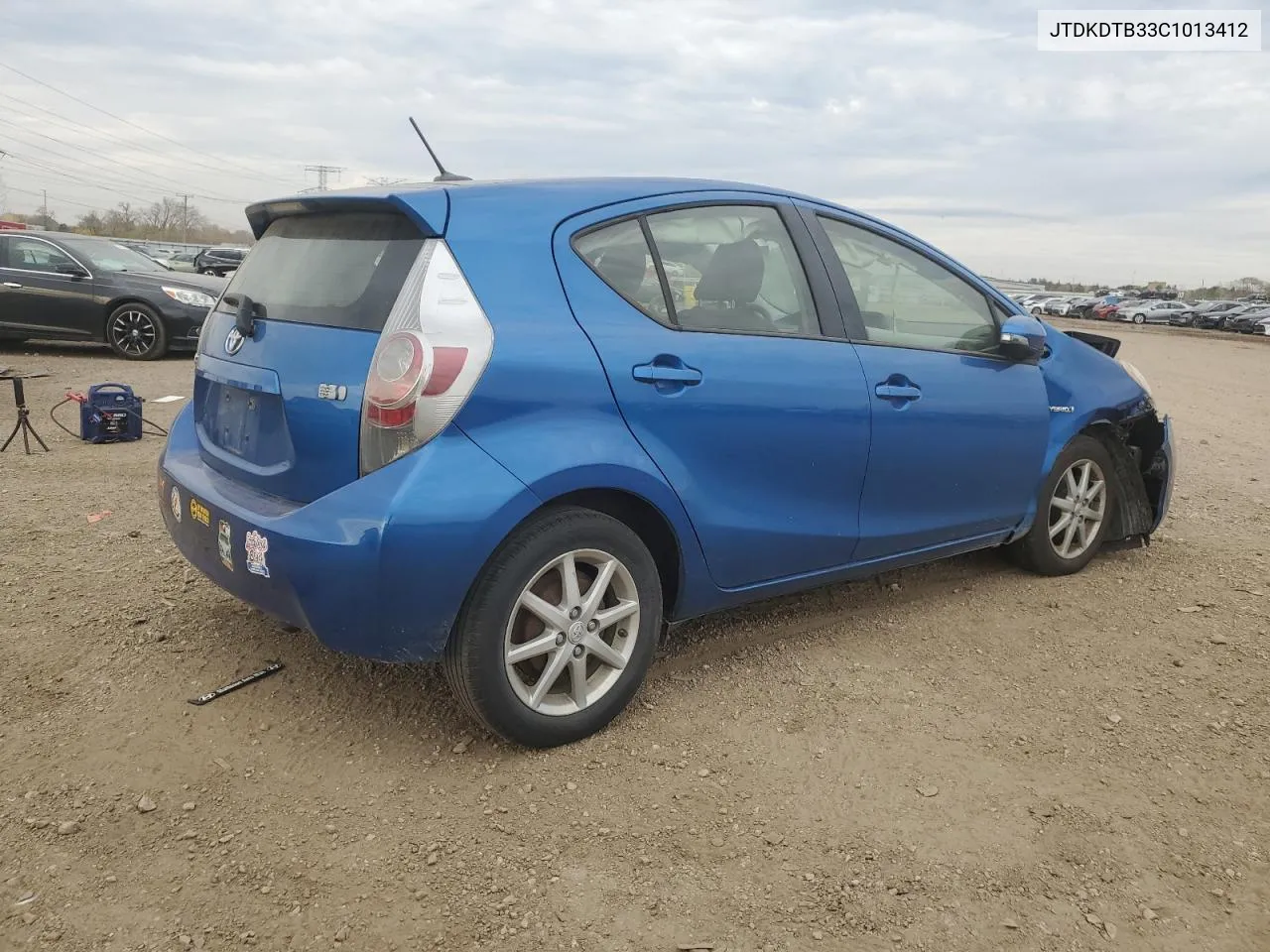 JTDKDTB33C1013412 2012 Toyota Prius C