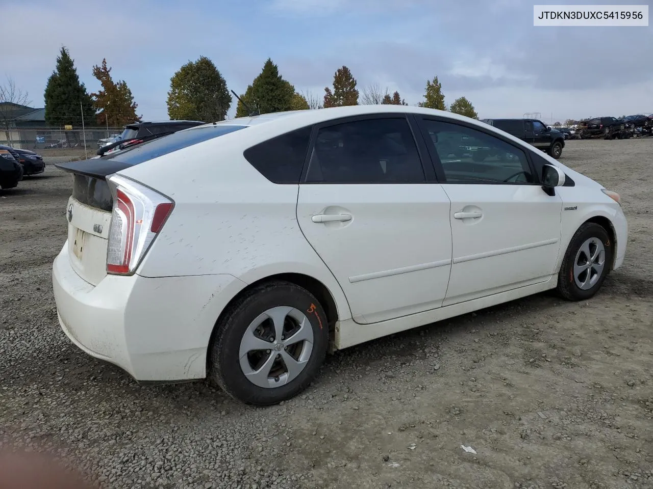 2012 Toyota Prius VIN: JTDKN3DUXC5415956 Lot: 77681234