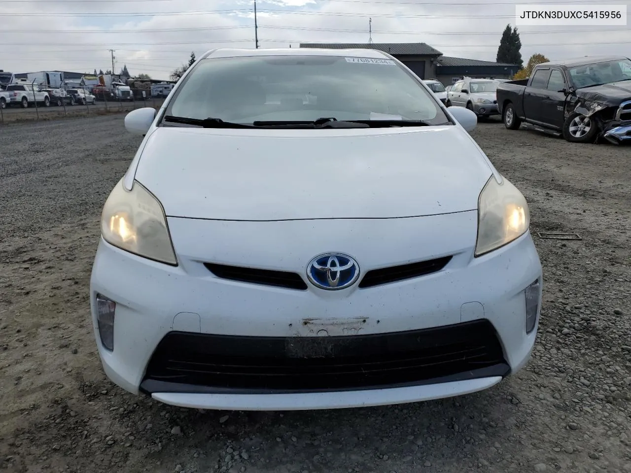 2012 Toyota Prius VIN: JTDKN3DUXC5415956 Lot: 77681234