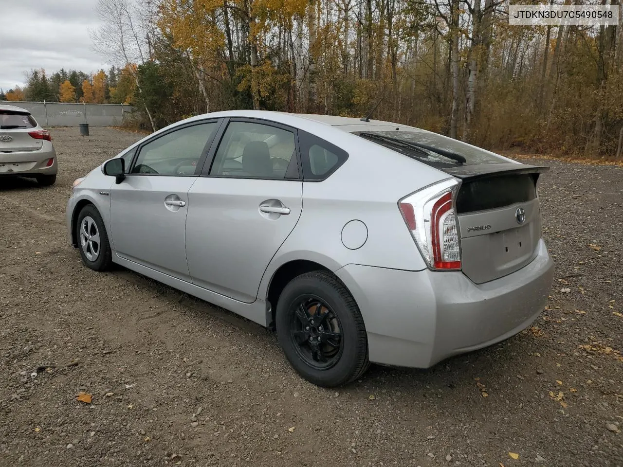 2012 Toyota Prius VIN: JTDKN3DU7C5490548 Lot: 77938304