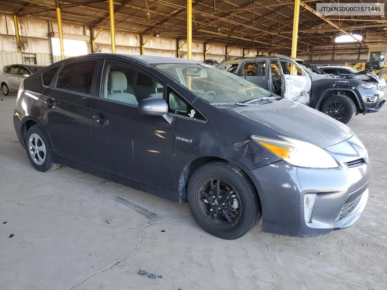 JTDKN3DU0C1571446 2012 Toyota Prius