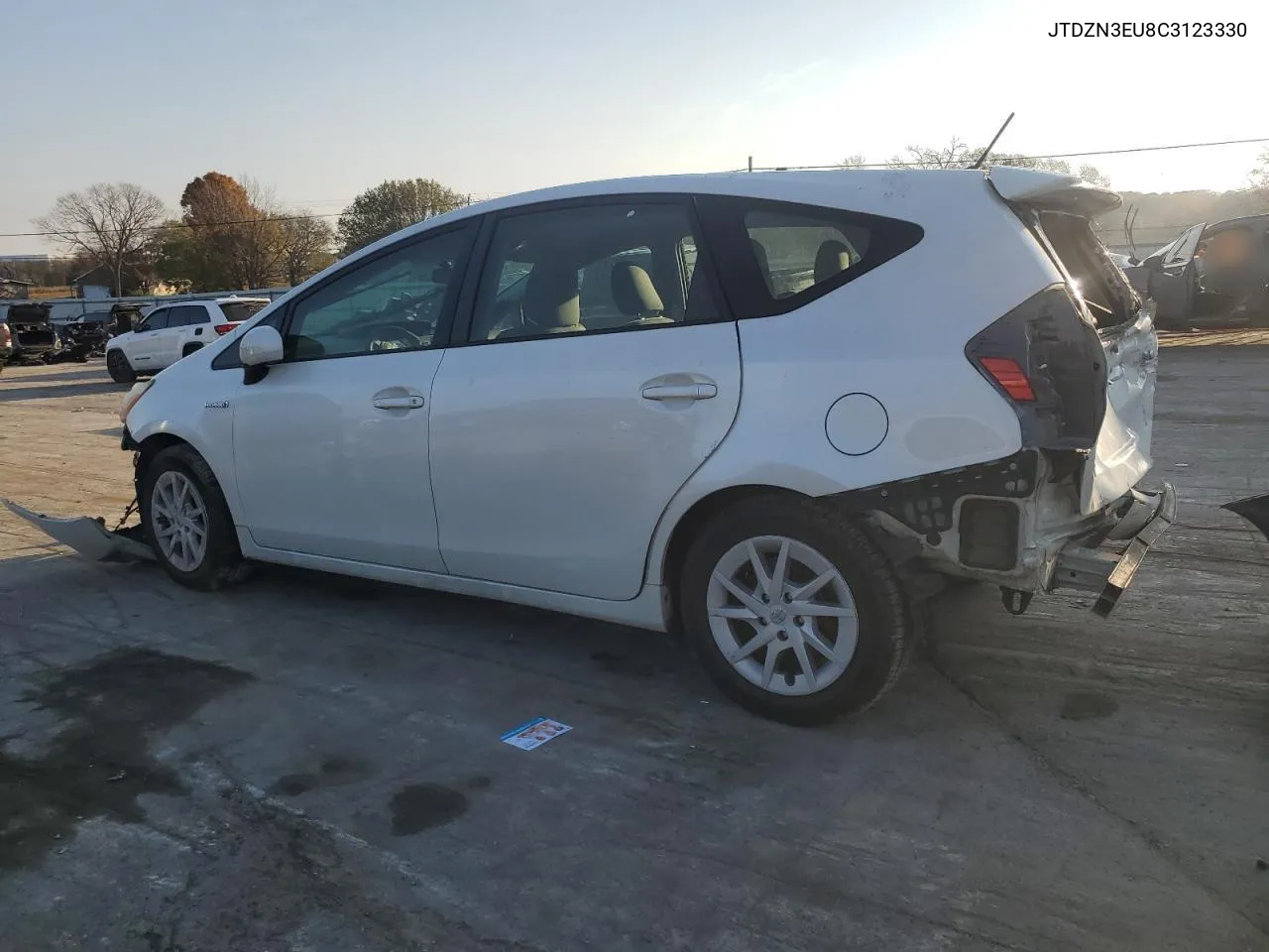 2012 Toyota Prius V VIN: JTDZN3EU8C3123330 Lot: 78085984