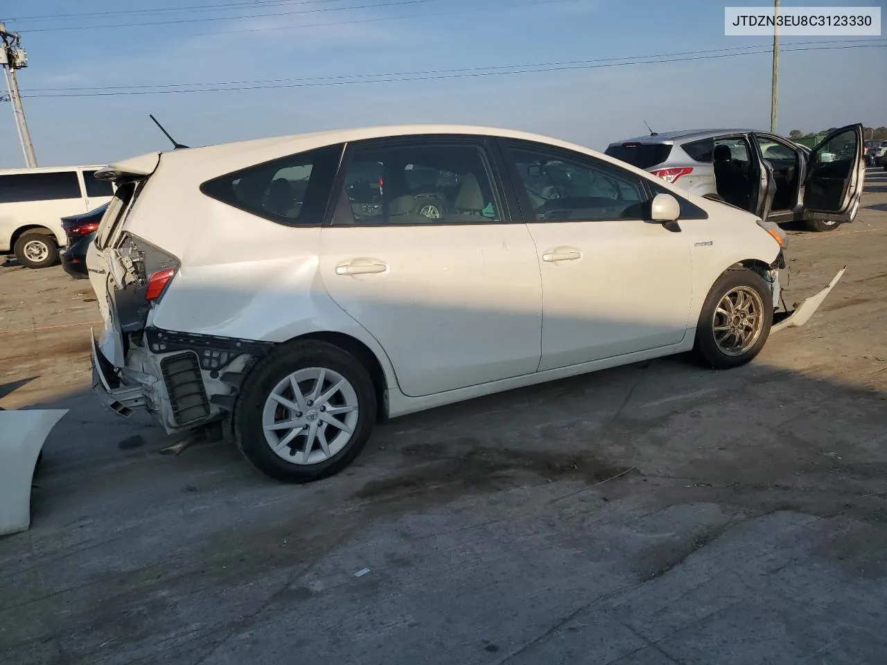 2012 Toyota Prius V VIN: JTDZN3EU8C3123330 Lot: 78085984